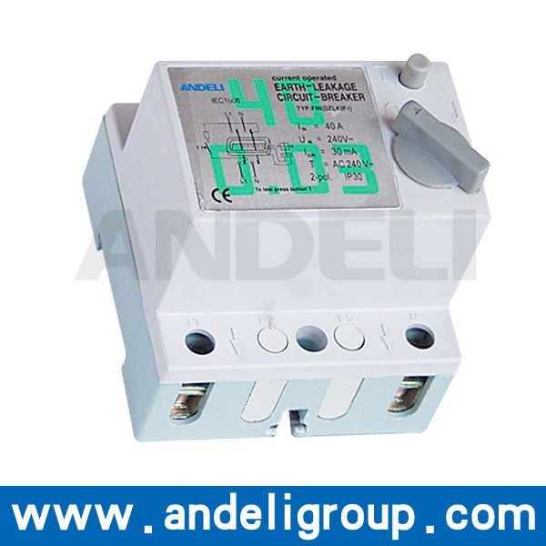 2p RCD Circuit Breaker Residual Current Device (DZL6)