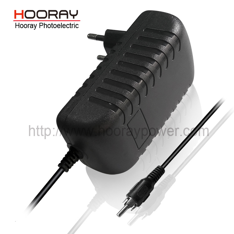 100-240VAC Input EU Plug 16V 2A Wall-Mount Power Adapter RCA Jack for Santral RCA Cable