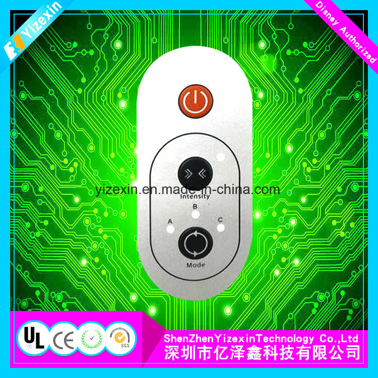 Emboss LED Membrane Switch Panel with Visible Window