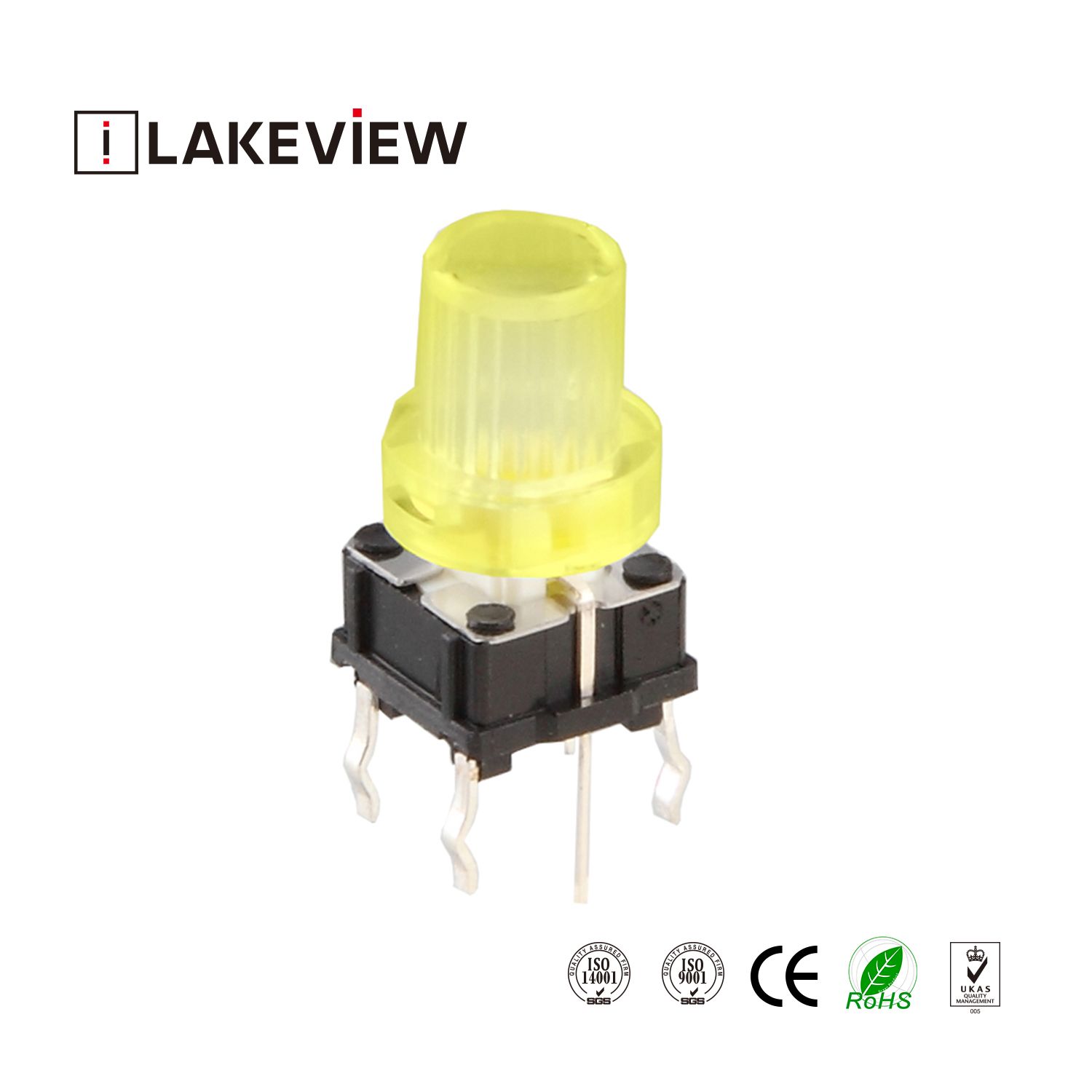 Light Color Customized Cap Size Tact Switch Manufacture Switches