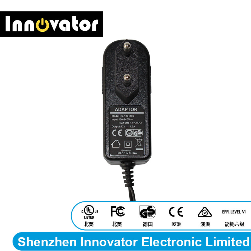 12V 1.5A Wall Mount Type Adapter