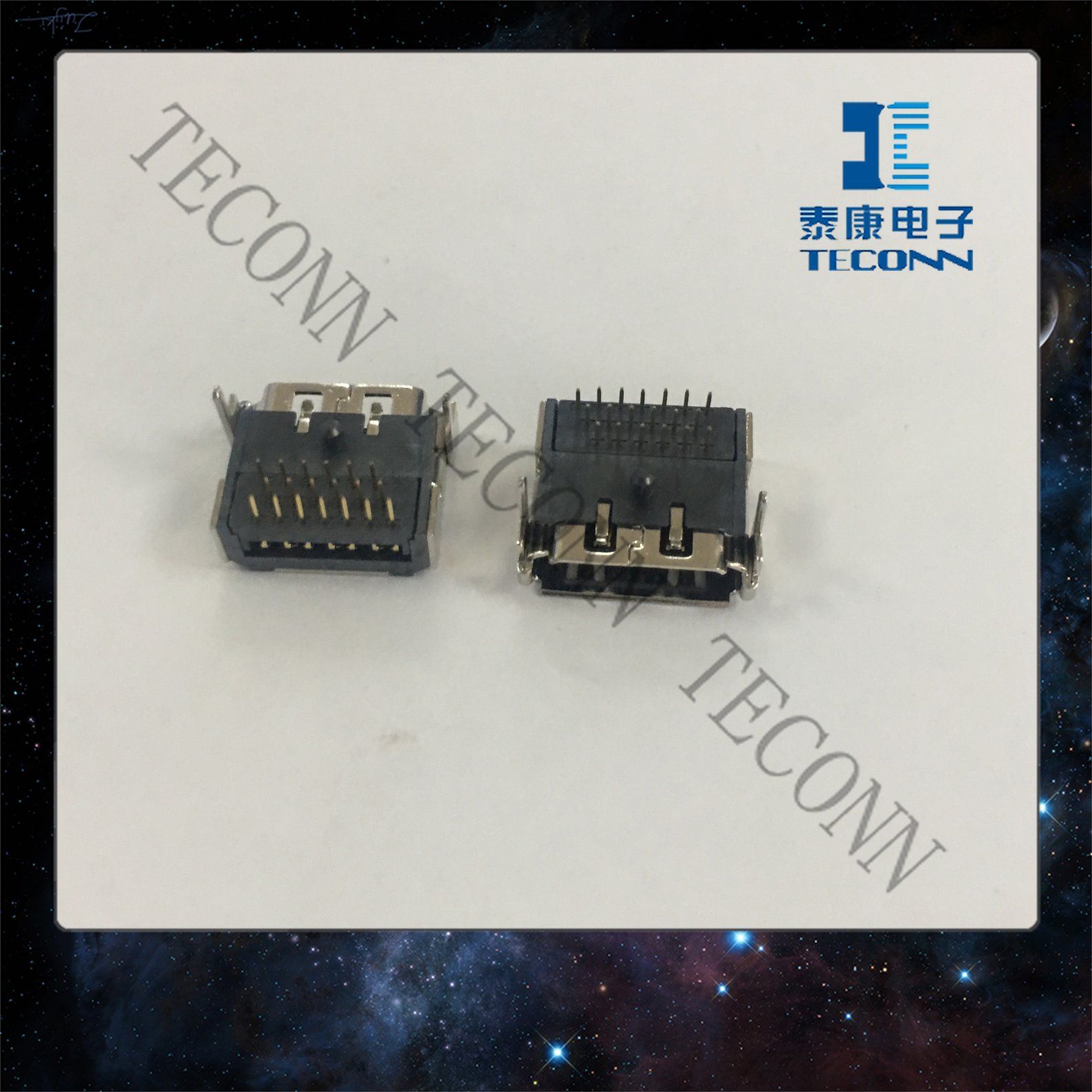 HDMI-a Type A1119j1-a Receptacle Connector