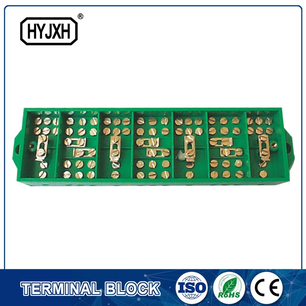 One Inlet Three Outlet Test Terminal Block