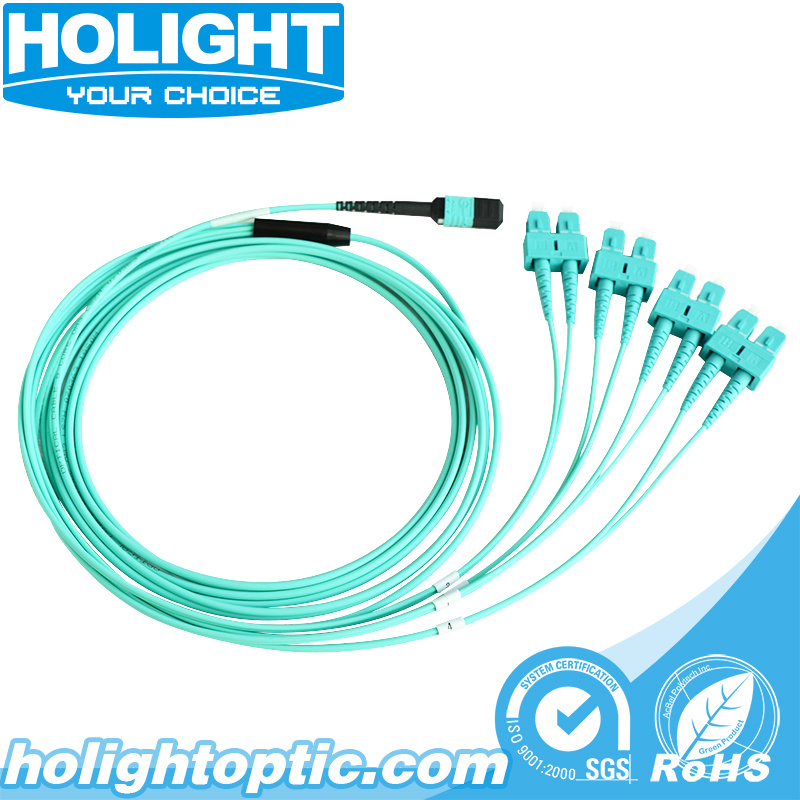 MPO to Sc Fiber Optic Patch Cable for FTTX