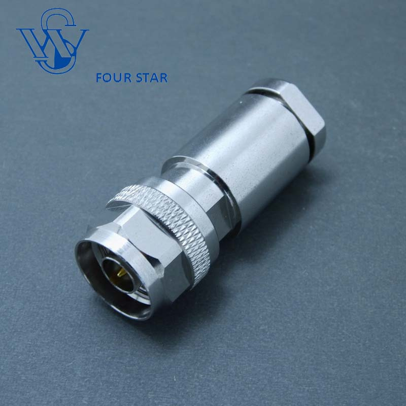N Connector Male Plug Clamp for LMR400 Cable