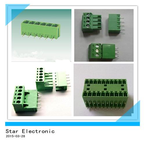 3.81 Mm Pitch Green Colour Terminal Block