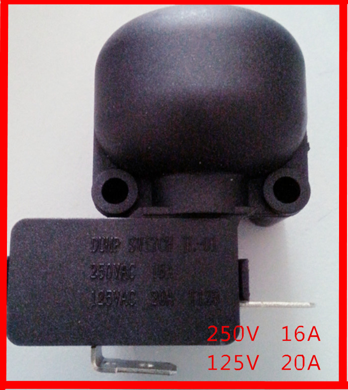 Heater Safety Tip Over Switch with CE/VDE Dump Protection