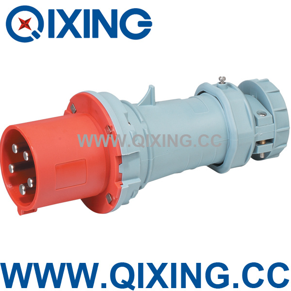 16A 32A 5pin 220V-415V 3p+N+E Industrial Plug and Socket IP44 Red