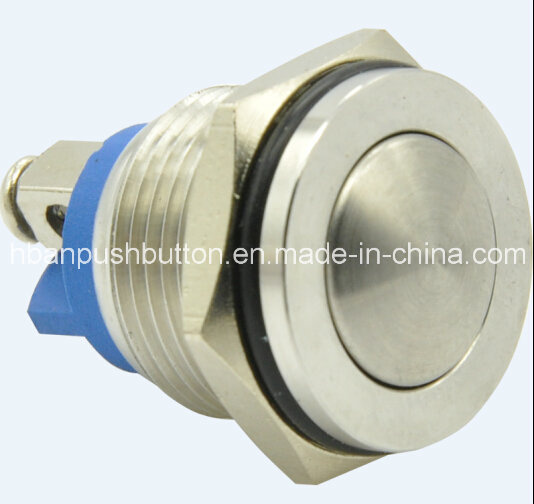 New 16mm Domed-Hyperplane Waterproof Push Button Switch