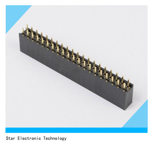 40 Pin PCB Pin Header Connector Female Double Row