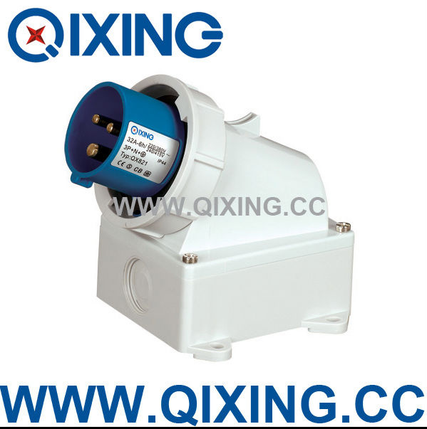 IP67 16A Industrial Surface Mounted Plug Cee Plugs