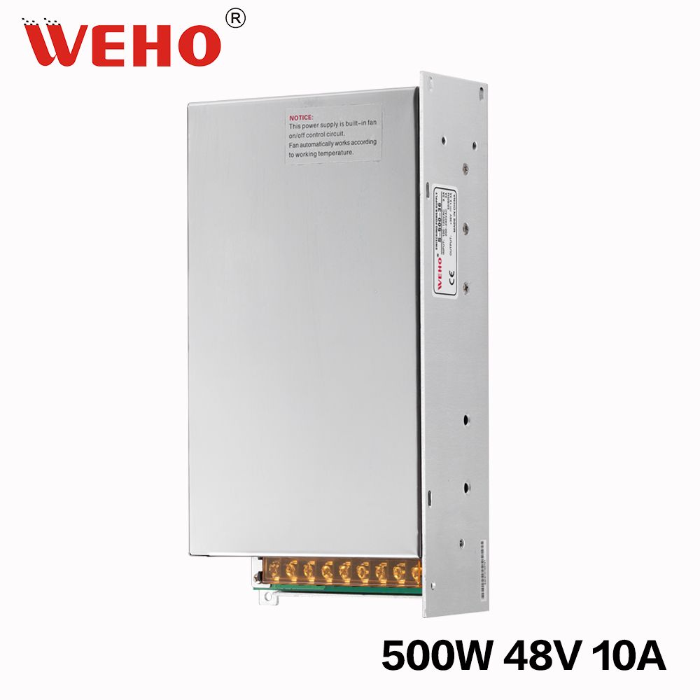 Electrical Single Output AC /DC 500W 48V Power Supply