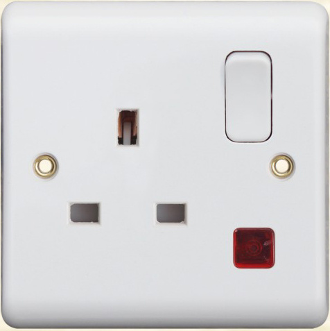 British Standard 13A Switched Socket H