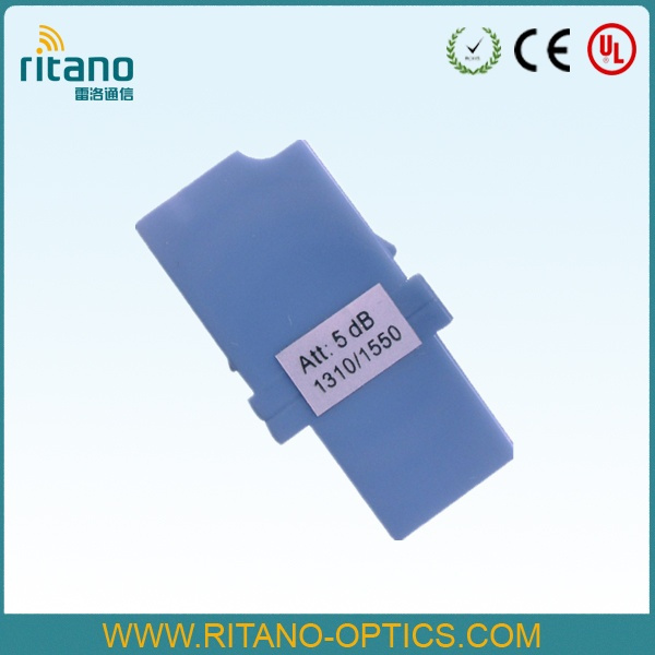 LC Adapter Type Fiber Optic Attenuator 5dB