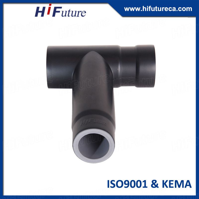 8.7/15kv (17.5kV) T Type Silicon Rubber Elbow Separable Front Connector