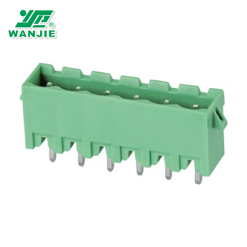 PCB Pluggable Terminal Block Male Female Connector Wj2edgvg/Rg, Pitch 5.08mm