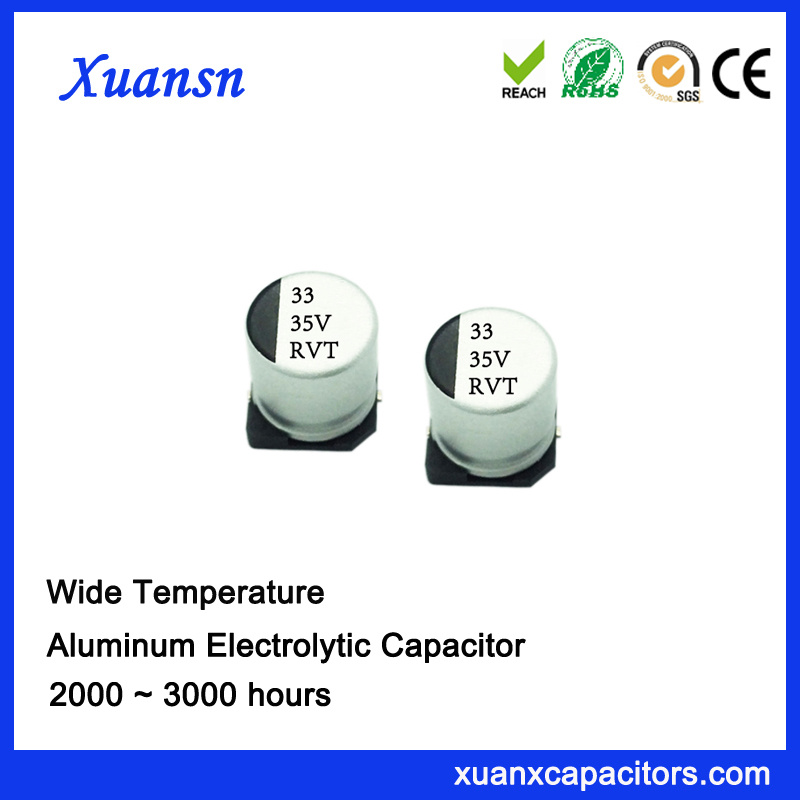 Good Quality 33UF 35V SMD Aluminum Electrolytic Capacitor