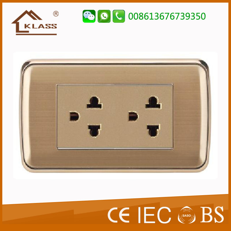 South American Electrical Electric Wall Switch Socket Outlet