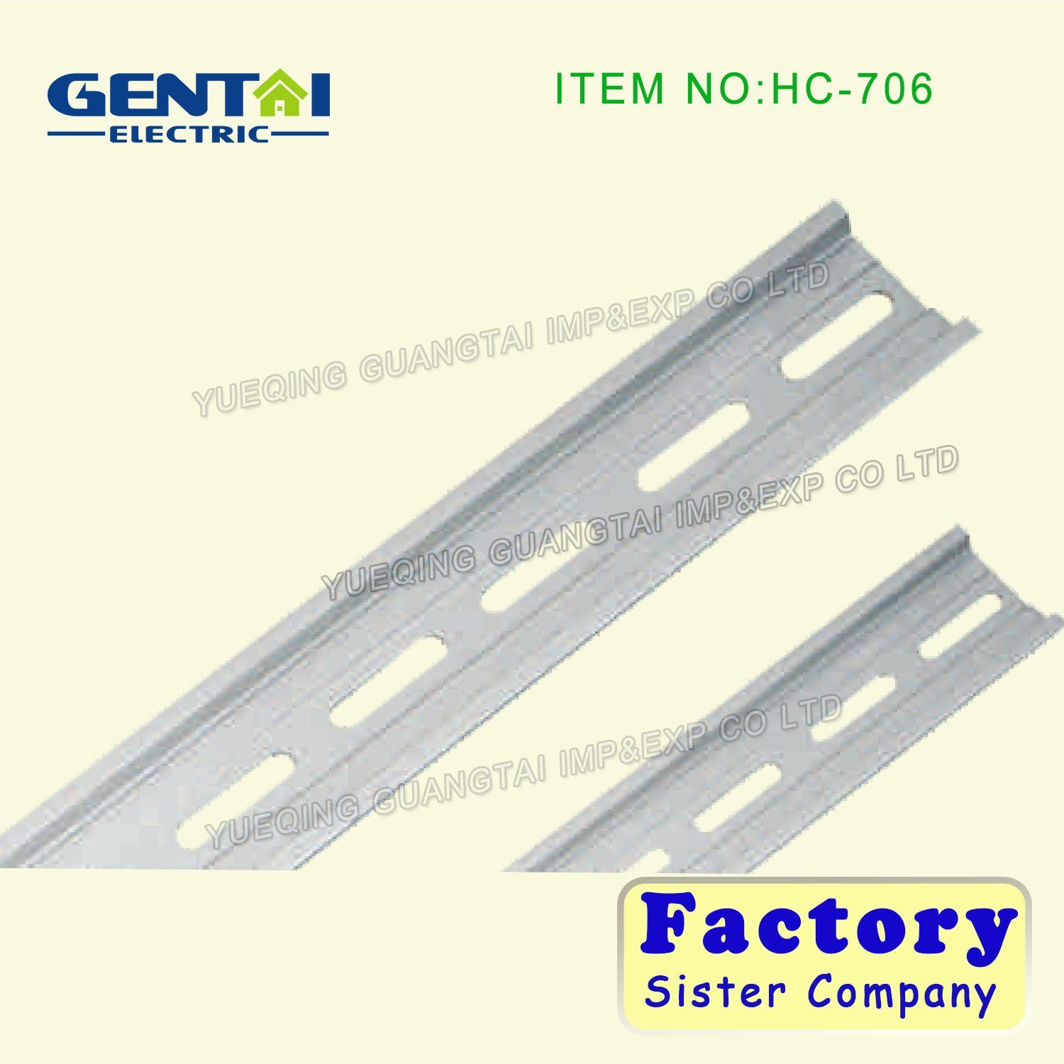 Good Quality Terminal Block Steel Mounting DIN Rails