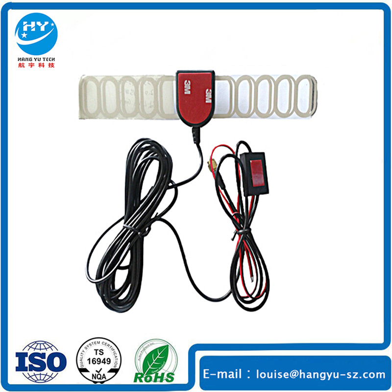 High Gain 18dBi Patch Sticker DVB-T Antenna with Amplifier