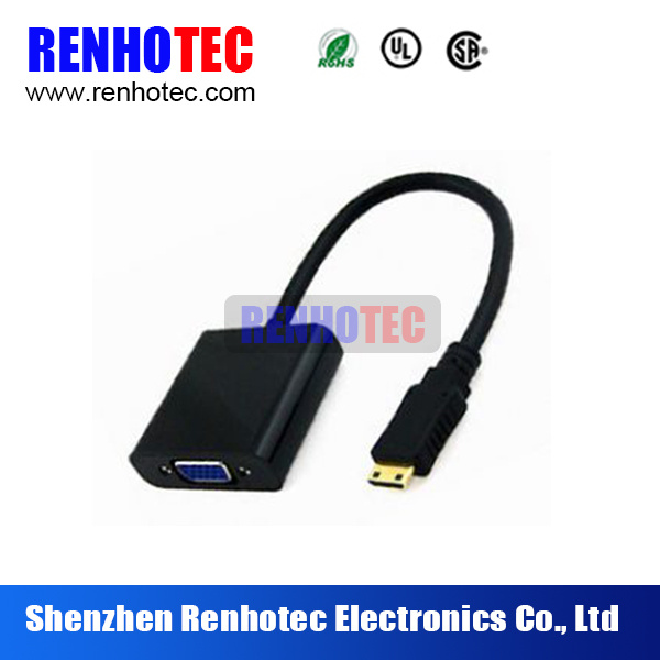 High Speed HDMI VGA Cable and Connectors