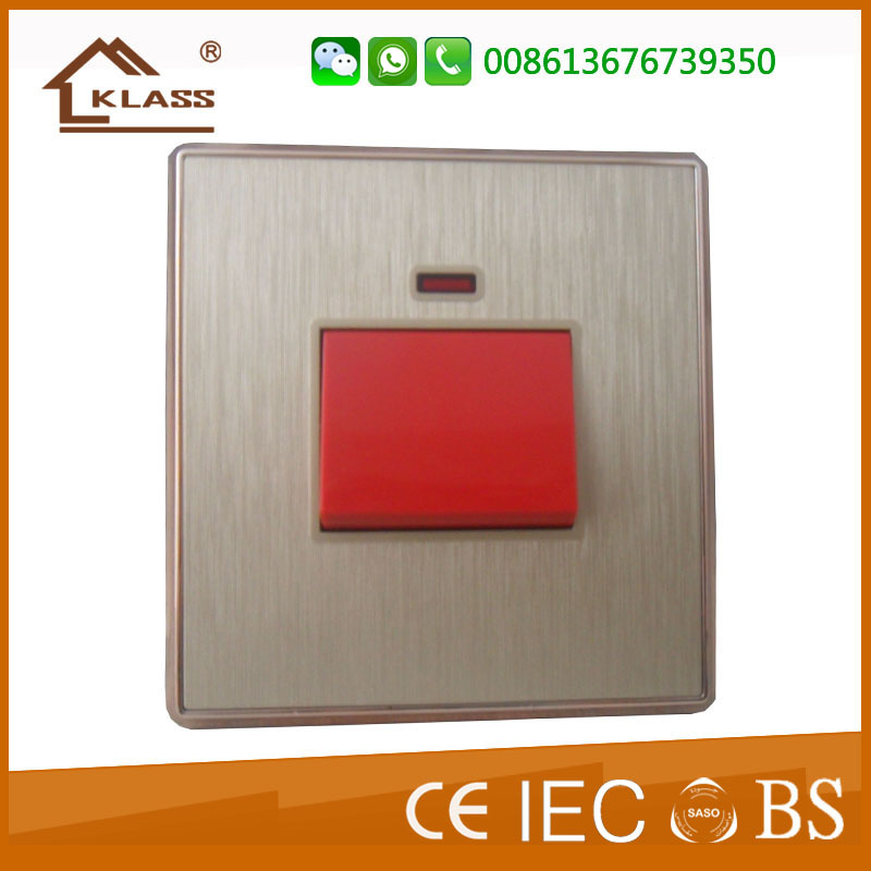 Asia Popular PC 45A Electric Wall Switch