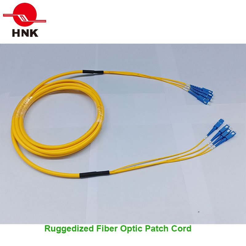 Fiber Optic Pre-Connectorized Distribution Breakout Patch Cord