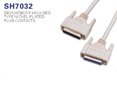 dB25 Pin Male to dB25 Pin Male Parallel Printer Cable