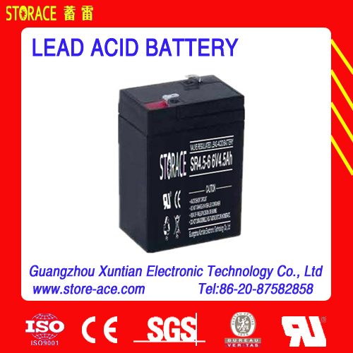 6V 4.5ah Sealed Lead Acid Battery