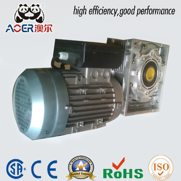 AC Monophase Asynchronous Warm Gear Motor with Gear Box