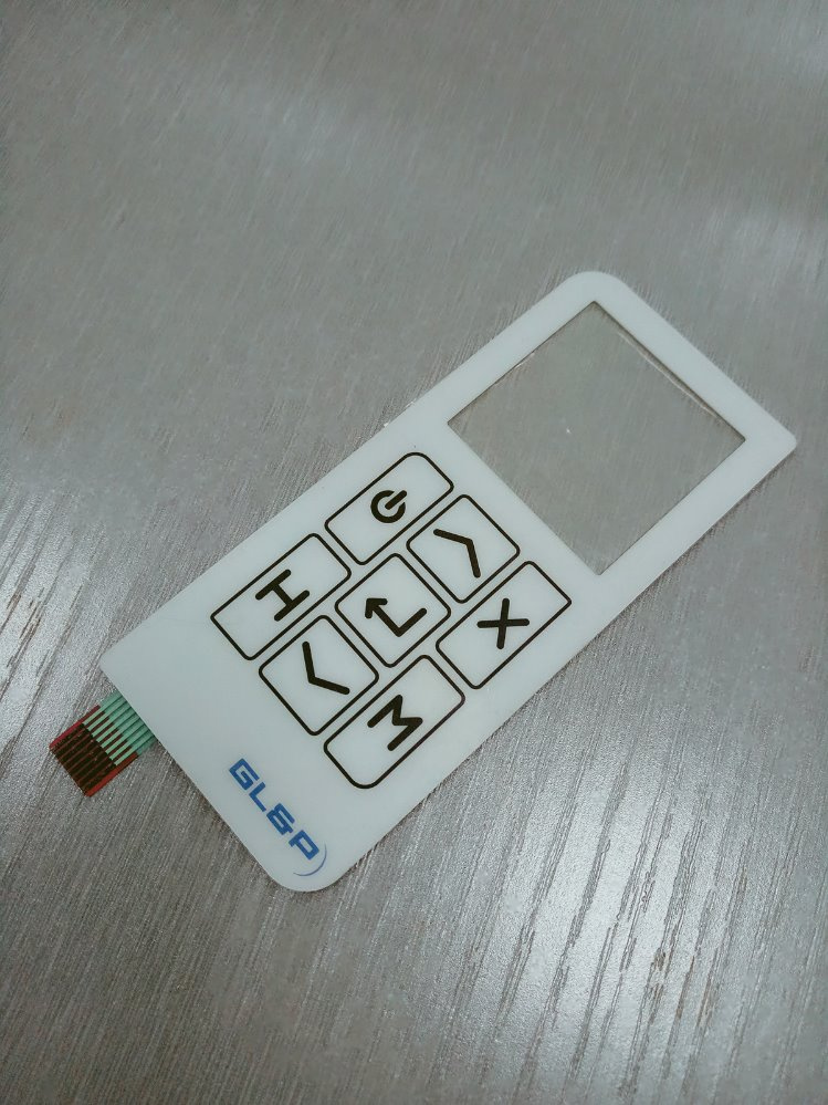 Membrane Switch with Transparent Window by Singway