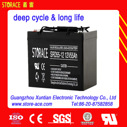 SGS Deep Cycle Rechargeable Battery 12V 50ah