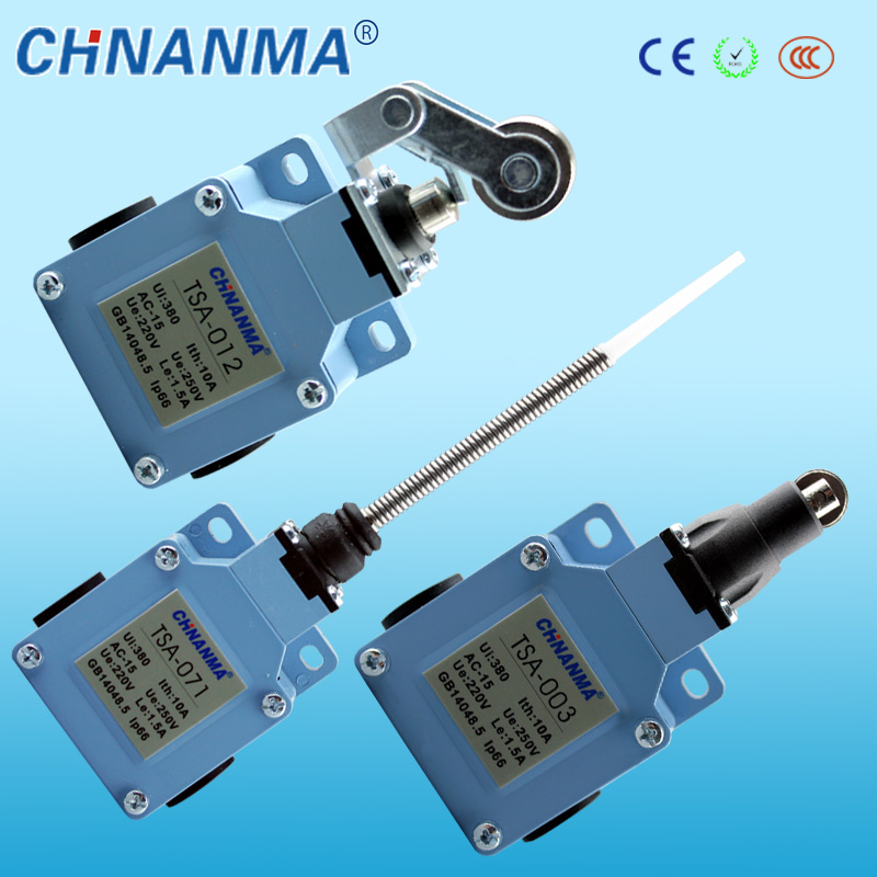 Push and Spring Electric Limit Switches