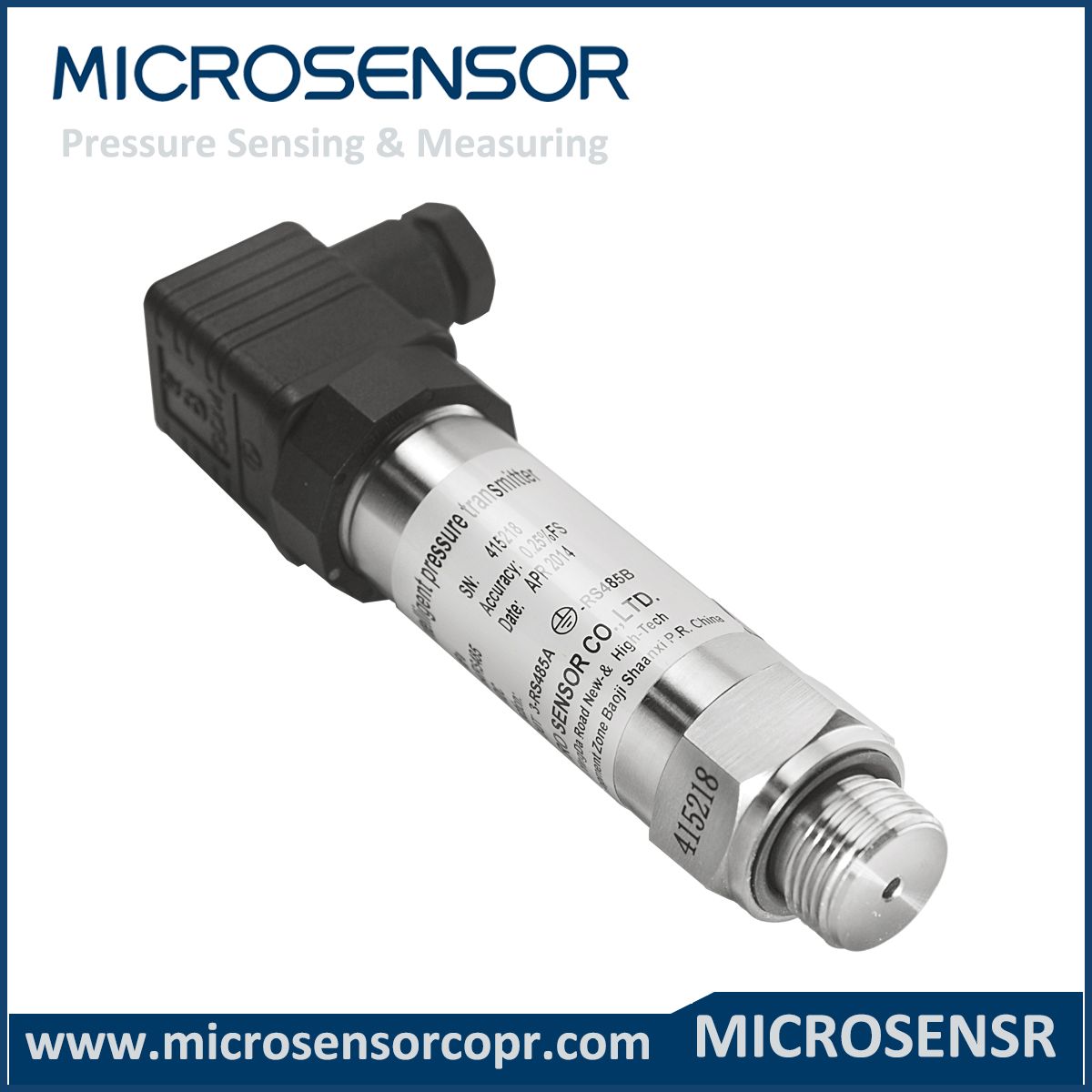 All Stainless Steel Intelligent Pressure Transmitter Mpm4730