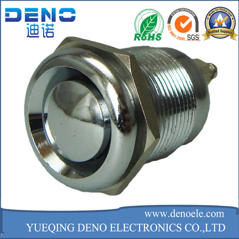 Classic Style in Stainless Steel Horn Push Switch