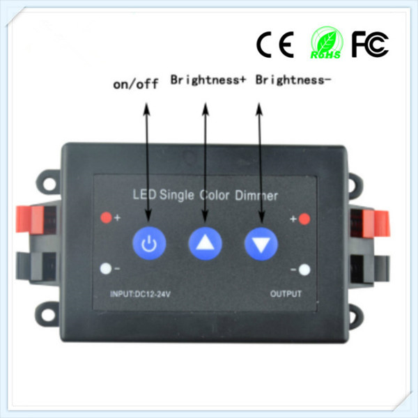 Good Service RF 3 Key LED Dimmer for Strip Lighting