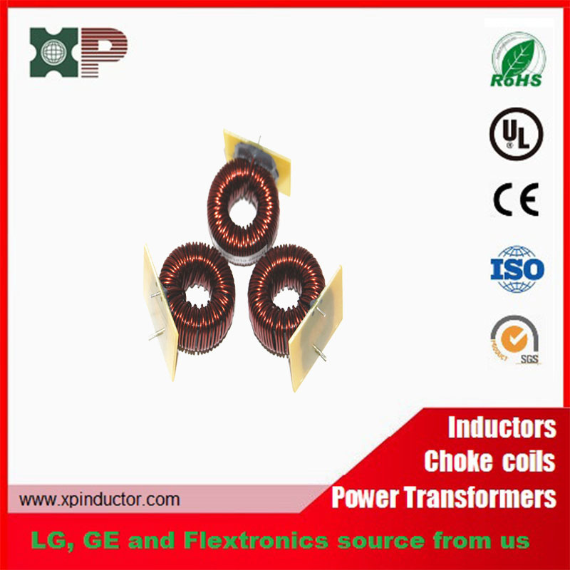 Sendust Core Power Inductor High Current Through Hole Choke Coil