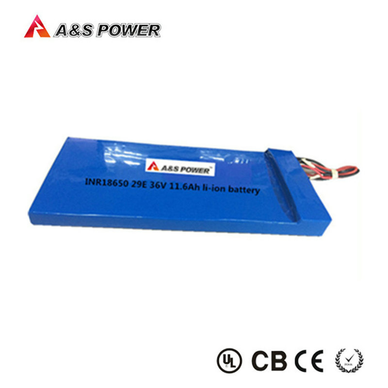 36V 11.6ah 18650 Rechargeable Lithium Li-ion Battery Pack