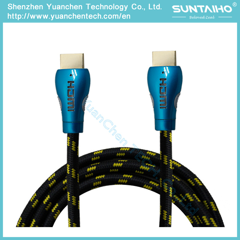 High Speed Gold Plated HDMI Cable with Ethernet for 3D
