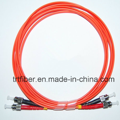 St/St mm Duplex Fiber Optic Patch Cord
