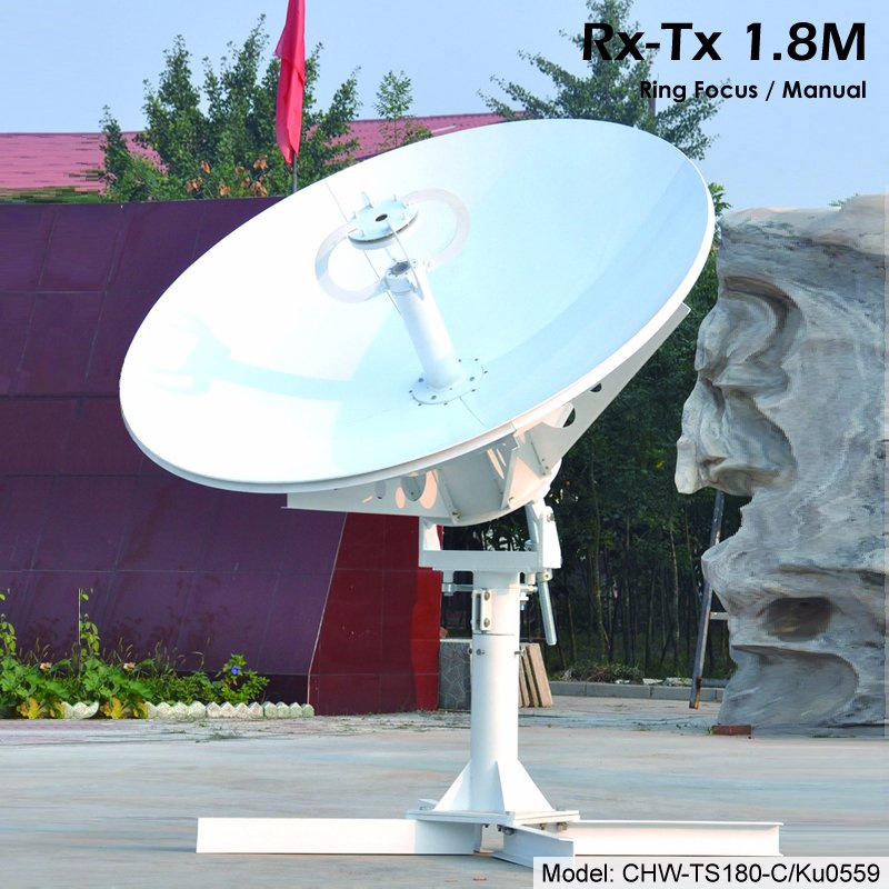 1.8m Rx-Tx Vsat Antenna (Ring Focus)