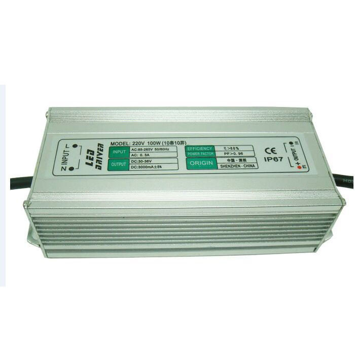 LED Power Supply 100W 3A Waterproof IP67