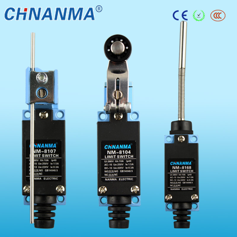 Long Hinge Lever Miniature Pneumatic Limit Switch