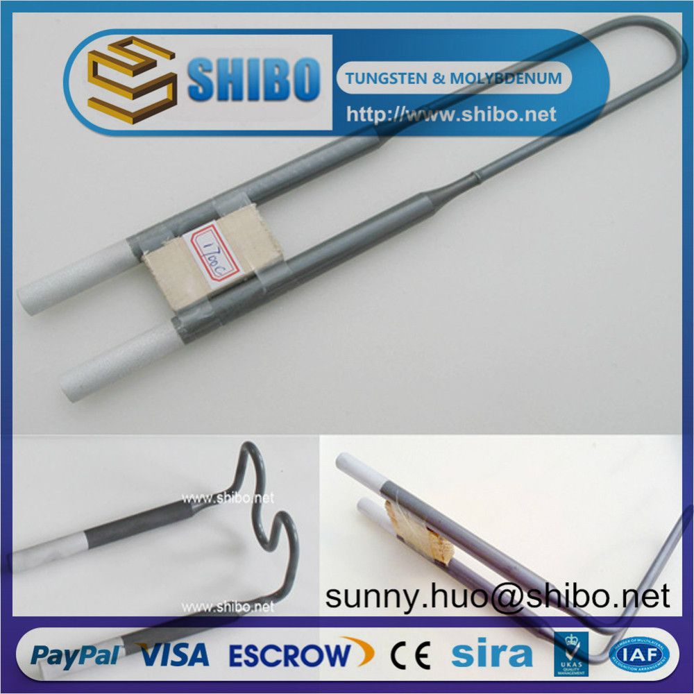 Super Molybdenum Disilicide (MoSi2) Heating Element in High Temperature Furnace