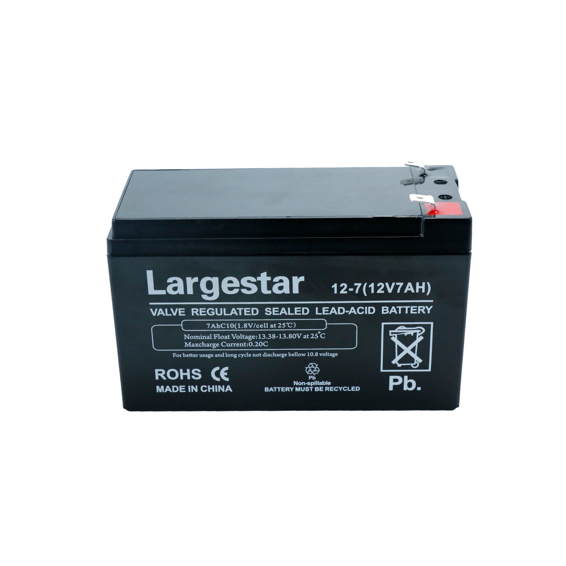 Deep Cycle Battery Rechargeable Storage Battery VRLA Battery 12V 7ah