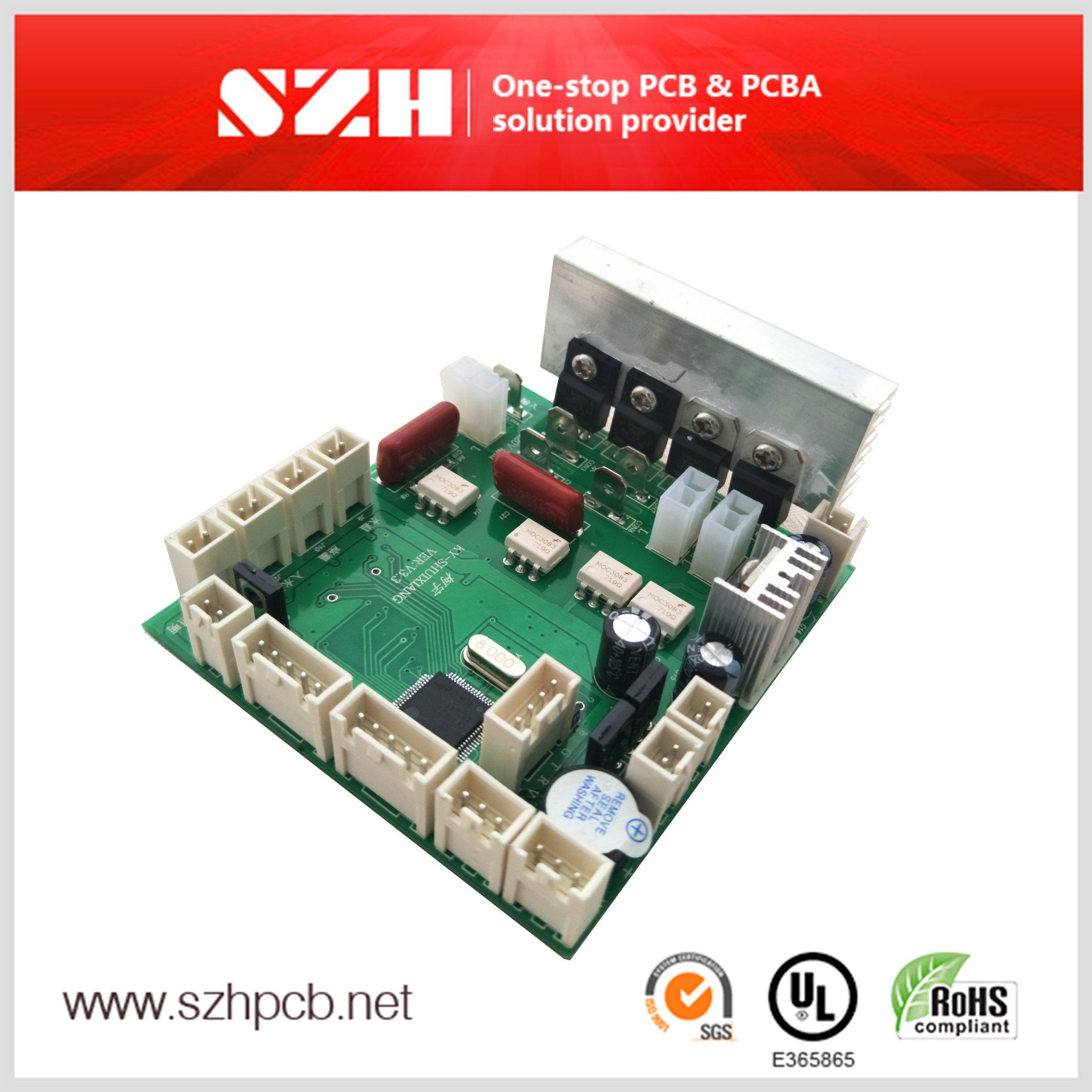 HASL 1.6mm 1oz Smart Bidet Seat PCB PCBA