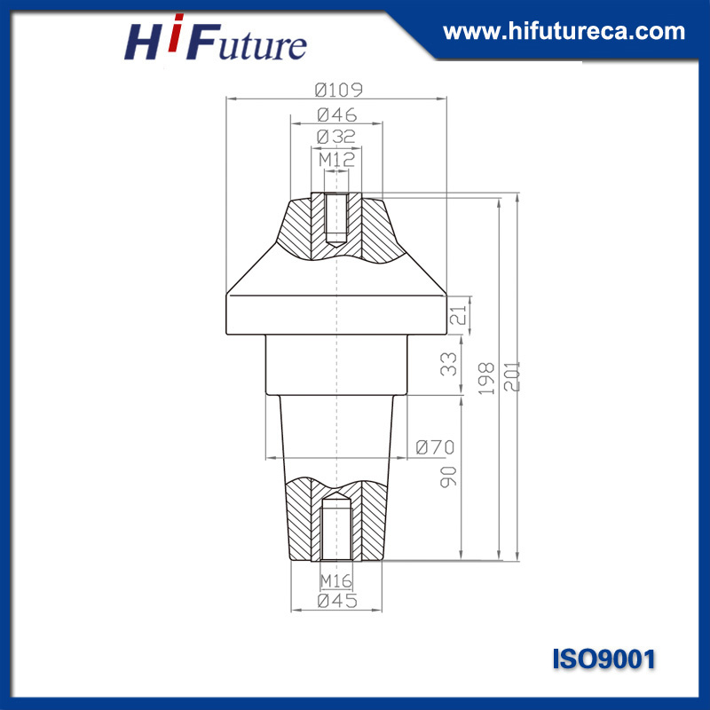 High Voltage Resin Switchgear Bushing