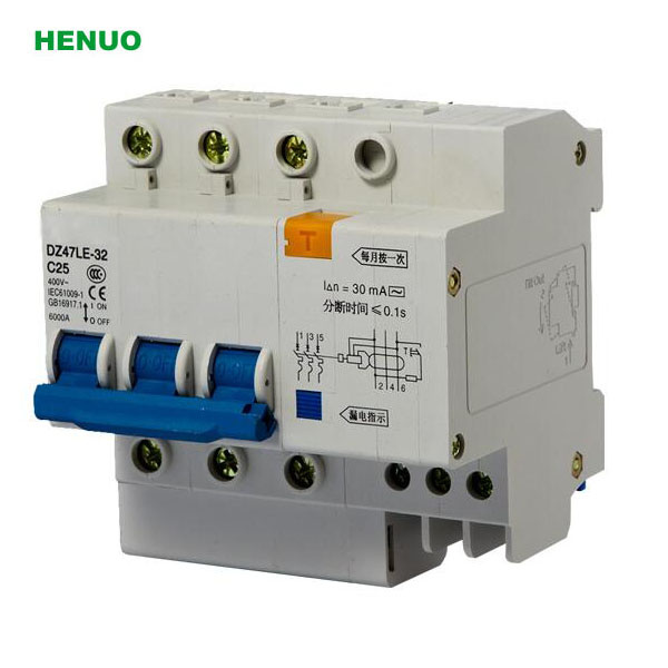 Dz47le-63-4p Earth Leakage Circuit Breaker