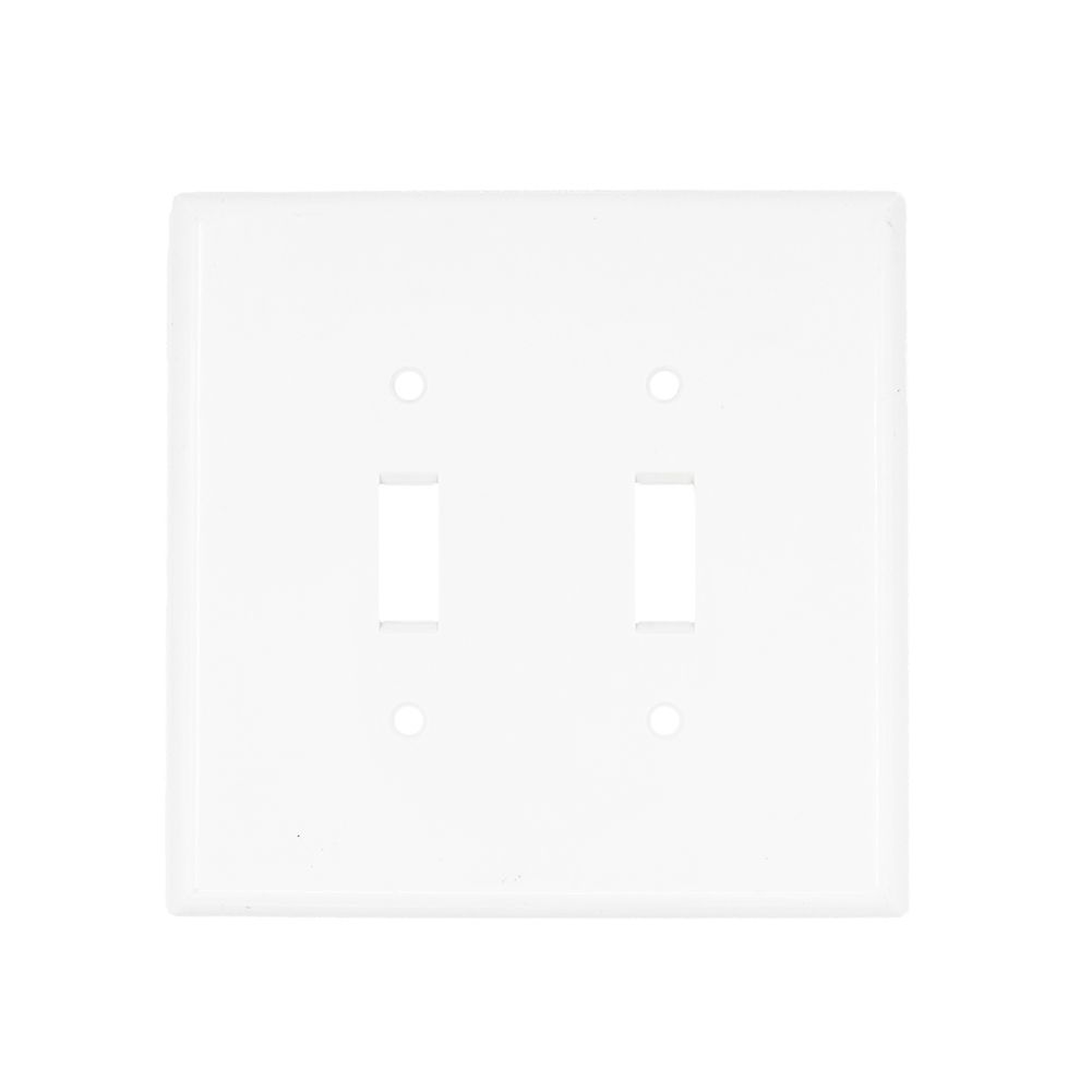 American 2 Gang Toggle Switch Cover UL Listed