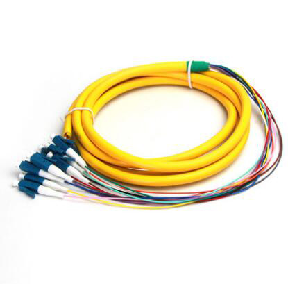 12 Cores LC/Upc Singlemode Fiber Optic Pigtail